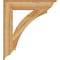Ekena Millwork Thorton Traditional Rough Sawn Bracket, Western Red Cedar, 6"W x 34"D x 38"H BKT06X34X38THR01RWR - alternate 3
